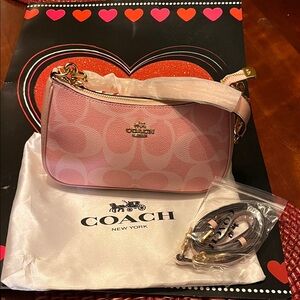 Coach Pink Shoulder Bag